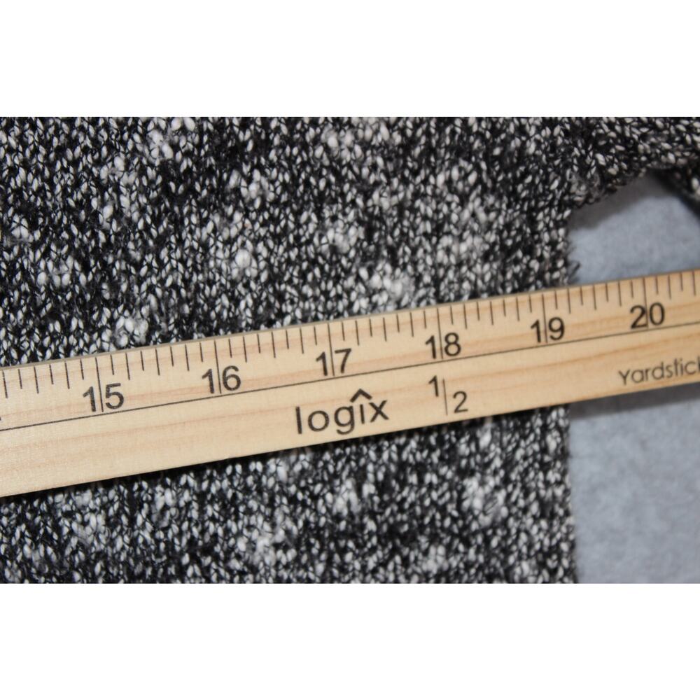 J. Crew Heathered Black‎ Crew Neck Sweater Womens Size XL - Picture 5 of 6